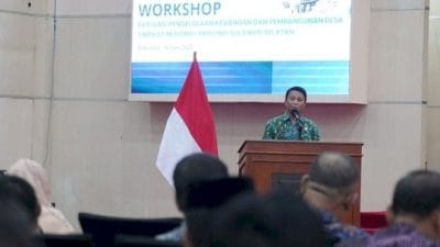 Pemprov Sulsel Apresiasi Workshop Kebijakan Dana Desa