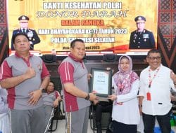 Donor Darah Hari Bhayangkara Ke 77, Polda Sulsel Kumpulkan 422 Kantong Darah