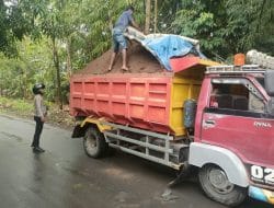 Polsek Bontonompo Imbau Truk Gunakan Penutup Terpal, AKP Hasan Fadhlyh : Masif, Memberikan Himbauan