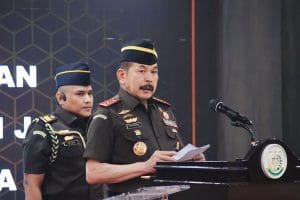 Jaksa Agung Lantik Mayjen TNI Wahyoedho Indrajit Jadi Jaksa Agung Muda Pidana Militer