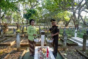 Memperingati HBA Ke-63, Kejati Sulsel Pimpin Upacara Ziarah Di TMP Panaikang Dan HUT IAD Ke-XXIII 2023