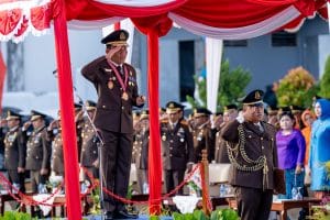 Kejati Susel, Leonard Eben Ezer Jadi Inspektur Upacara Peringatan Hari Bhakti Adhyaksa Ke-63 Tahun 2023