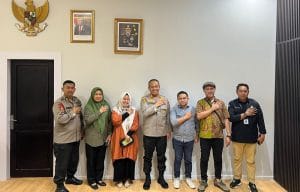 Kirab Pemilu, KPU Makassar Kunjungi Polrestabes