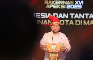 Forum APEKSI Makassar, Menteri Pertahanan Prabowo Subianto Paparkan Hilirisasi