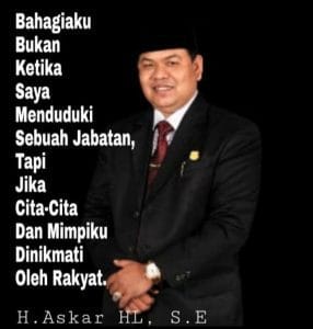Ketua PPP Bulukumba H Askar HL Meninggal Dunia