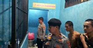 Kapolsek Manggala Rutin Mengecek Kondisi Rutan dan Orang Tahanan