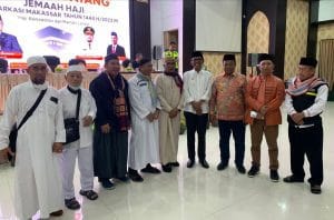 Tiba di Tanah Air, Pj Bupati Jemput Jamaah Haji Asal Takalar di Asrama Sudiang