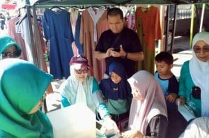 UIM Makassar Pemeriksaan Kesehatan Gratis di Kawasan Car Free Day