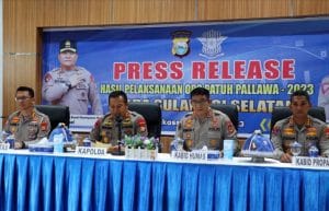 Hasil Operasi Patuh Pallawa 2023 Polda Sulsel, 10.909 Pengendara Sanksi Teguran dan 1.448 Tilang Manual serta 408 Ditilang Elektronik