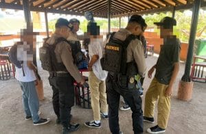 Tim Patroli Perintis Presisi Polres Gowa Dapati Pelajar Bolos Sekolah