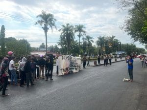 Demo Tolak Pembangunan Kawasan Industri Di Takalar, Mahasiswa Bantah Adanya Keterlibatan Oknum TNI Dan Polri