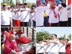 Donor Darah, Outbond Hingga Festival Pulau Sanrobengi Warnai Peringatan HUT ke-78 RI Di Takalar
