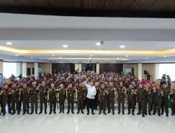 Kunjungan Kerja Jaksa Agung RI Di Kejati Sulsel, ST Burhanuddin Beri Apresiasi Kinerja Kajati Sulsel Dalam Penanganan Kasus Korupsi