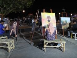 Live Painting F8 Makassar, Memberi Ruang Mencintai Seni