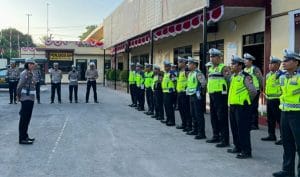 Perdana, Kasatlantas Polres Gowa : Mengingatkan Tentang Kinerja dan Memotifasi Anggota