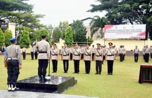 Kapolres Bulukumba Pelantikan Kabag dan Sertijab Kasat serta Perwira