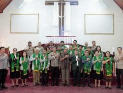 Kapolres Arman Silaturahmi dengan Pendeta Bukit Indah Parepare