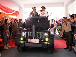 Mobil Listrik JIPAND Buatan SMKN 2 Pangkep, Diresmikan di Upacara 78 Tahun Kemerdekaan RI