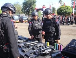 Apel Gelar Pasukan dan Peralatan, Danyon Ichsan : Wujud Kesiapan Hadapi Tugas yang Akan Datang