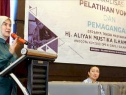Tekan Angka Pengangguran, Aliyah Mustika Ilham : Melalui Sosialisasi Pelatihan Vokasi dan Pemagangan