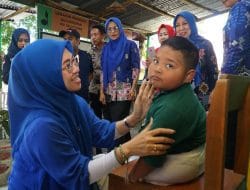 Husniah Talenrang Beri Semangat Reski Bayangkara Penyadang Disabilitas