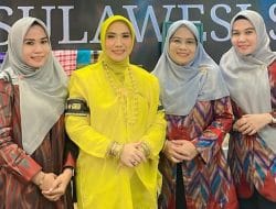 Terpikat, Istri Wakil Presiden RI Beli Tas Anyaman Serat Lontar dari Takalar