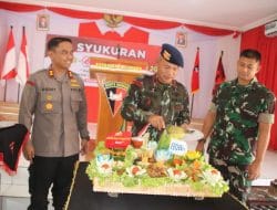 Surprise Dari Dandim dan Kapolres Bone di Moment HUT Pelopor, Danyon Ichsan; Wujud Sinergitas Yang Kuat