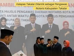 Kalapas Takalar Dilantik Sebagai Anggota Majelis Pengawas Daerah Notaris kota Takalar, Ashari Sampaikan Ini