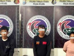 Pesta Sabu, Tiga Orang Digerebek Polisi di Toraja Utara