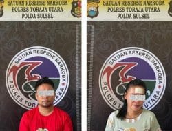Polres Toraja Utara Ringkus 2 Orang Terduga Pelaku Narkotika