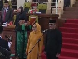 DPRD Takalar Pengambilan Sumpah Jabatan PAW, Fahriadi dan Hj Mega Resmi Jadi Anggota Legislatif