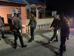 Menjelang Pilkades Serentak, Kapolres dan Dandim Bantaeng Aktif Laksanakan Patroli Bersama