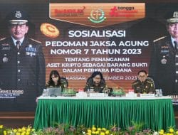Kejati Sulsel Beserta Jajarannya Telah Mengikuti Kegiatan Projek Perubahan Sosialisasi Pedoman Jaksa Agung Nomor 7 Tahun 2023