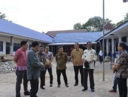 Pastikan Perbaikan Gedung Sekolah Berjalan sesuai Progres, Pj. Bupati Takalar lakukan Sidak