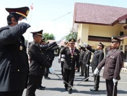 Polres Bantaeng Laksanakan Upacara Tradisi Purna Bakti