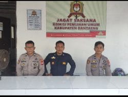 Polres Bantaeng Melakukan Pengamanan di Kantor KPU