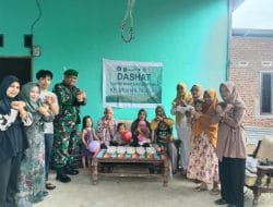 Babinsa Dampingi Petugas Kesehatan Lakukan Pemberian Makanan Tambahan Terhadap Ibu Hamil Dan Anak Stunting