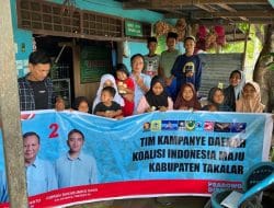 Tim Kampanye Daerah Indonesia Maju Takalar, Mulai Kampanye Dengan Program Unggulan Capres Prabowo-Gibran