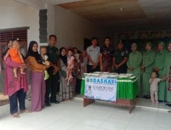 Guna Mengatasi Stunting Di Wilayah Danramil Bersama Ibu Persit Aktif Dalam Kegiatan Dapur Sehat