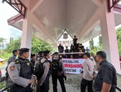 Tak Terima di Fitnah, Ratusan Warga Desa Kadatong Demo di Depan Kantor Bupati dan DPRD Takalar