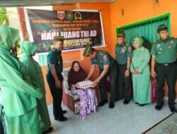 Sambut Hari Juang TNI AD Tahun 2023, Kodim 1411/Bulukumba Laksanakan Anjangsana ke Panti Asuhan, Veteran dan Warakawuri