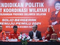 Rakorwil DPD PDI Sulsel, ARW Perkuat Perangkat Partai