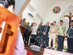 Wali Kota Makassar dan Pj Gubernur serta Kapolda Sulsel Pantau Pengamanan Malam Natal