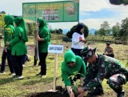 Cegah Banjir, Longsor Dan Kekeringan Kodim Takalar Laksanakan Penghijauan