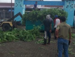 Pemerintah Kec.Marbo Kerja Bakti di Pasar Tradisional Lengkese