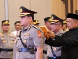 Kapolda Sulsel Pimpin Sertijab Karo SDM Dari Kombes Denny ke Kombes Aris