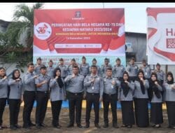 Imigrasi Makassar Menggelar Upacara Peringati Hari Bela Negara Ke-75