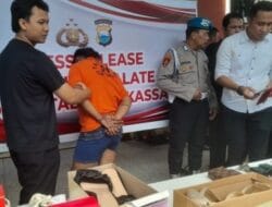Polsek Tamalate Ringkus Pelaku Pembobol Rumah Mewah di Tanjung Bunga