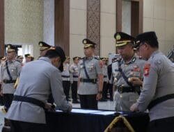 Kapolda Sulsel Sertijab Pejabat Utama dan 4 Kapolres