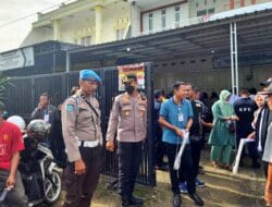 Titik Fokus Pengamanan, Kapolsek Pattallassang Patroli Dialogis di Gudang Logistik KPU Takalar